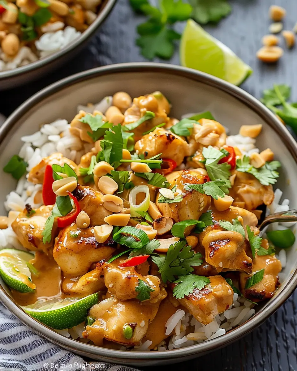 Thai Peanut Chicken: Easy Recipe for a Flavorful Home Meal