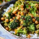 Garlic Broccoli Stir Fry With Chickpeas | Flavorful Recipe