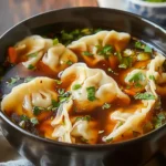 Comforting Potsticker Soup: A Delicious Hug in a Bowl