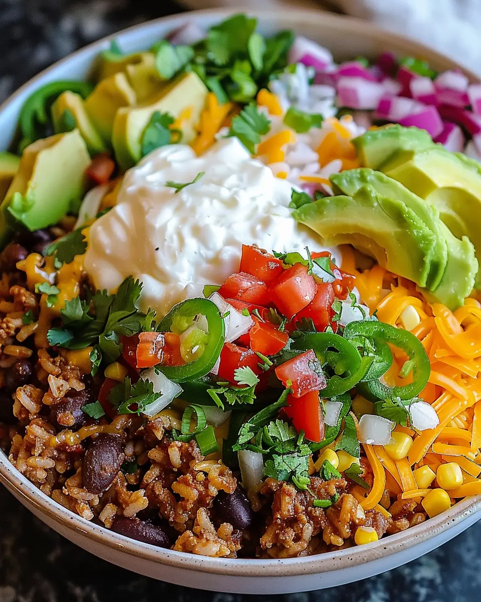 Master the Flavor: Perfect Your Juicy Taco Rice Bowl Tonight
