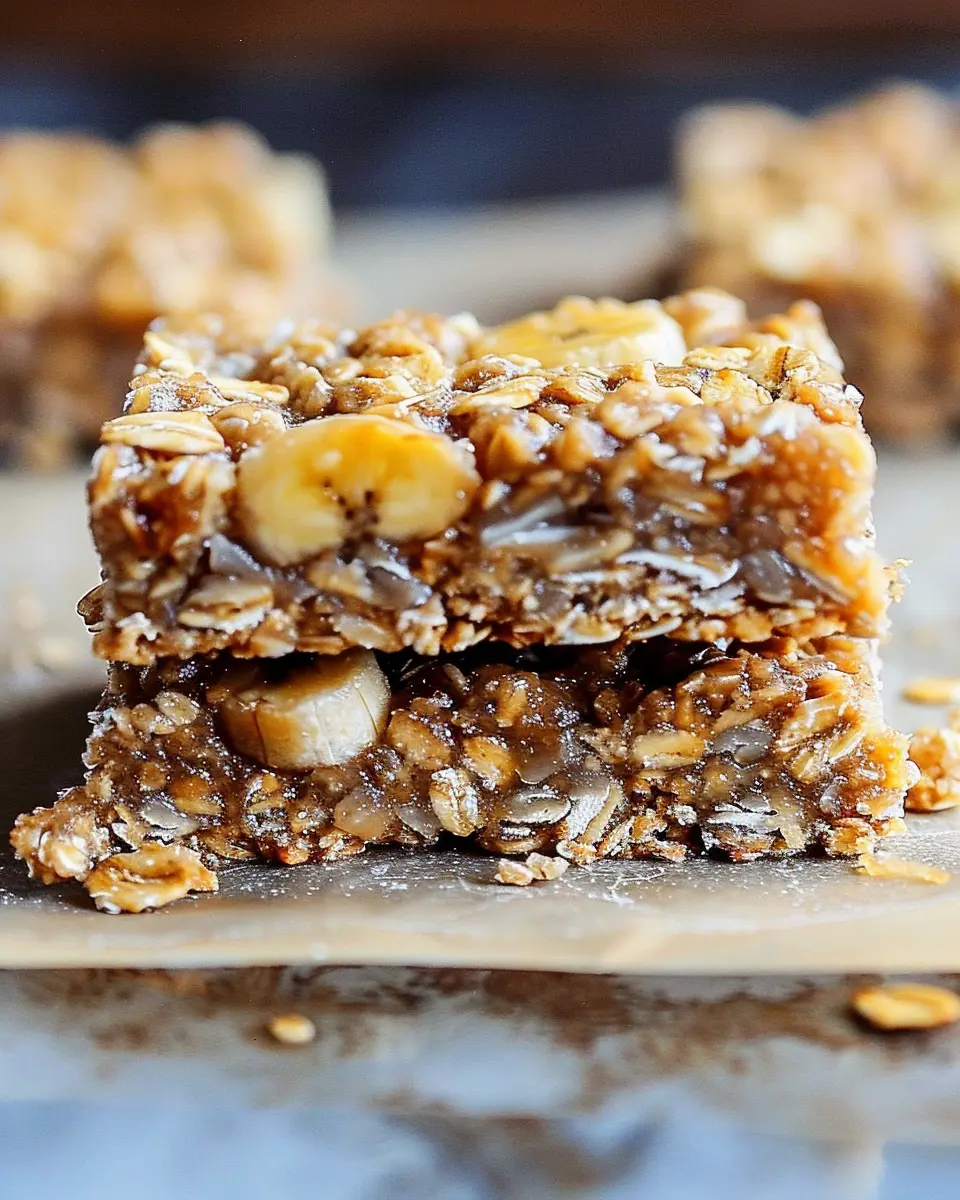 Irresistible Banana Oatmeal Bars for Healthy Snacking