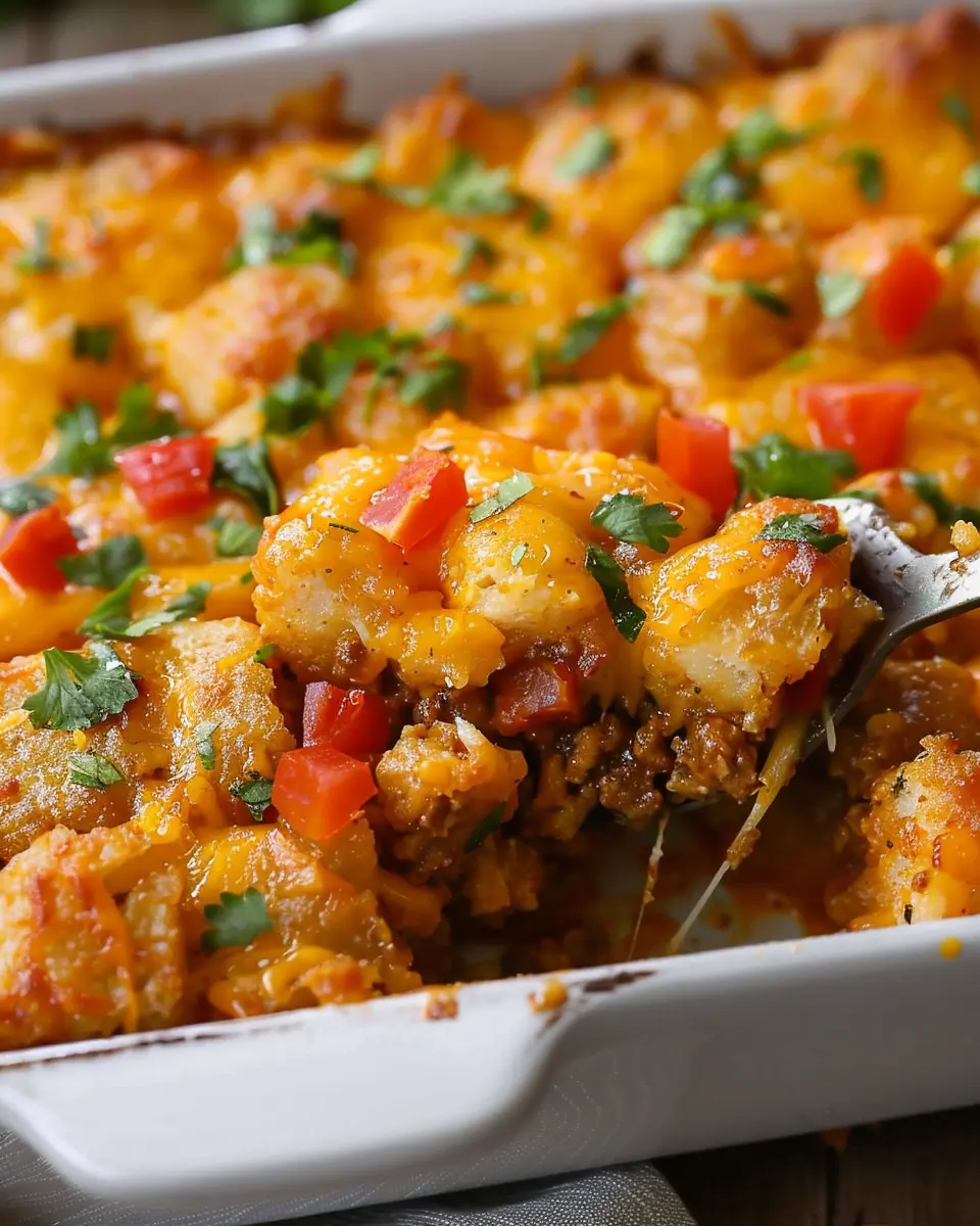 Easy Cowboy Casserole: A Comforting Dish with Turkey Bacon and Chicken Ham