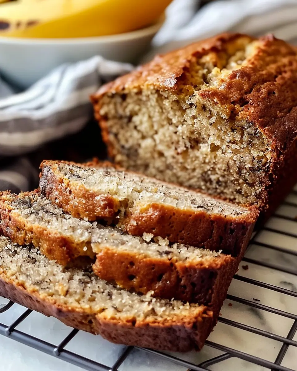 Moist Banana Bread Recipe that Melts in Your Mouth