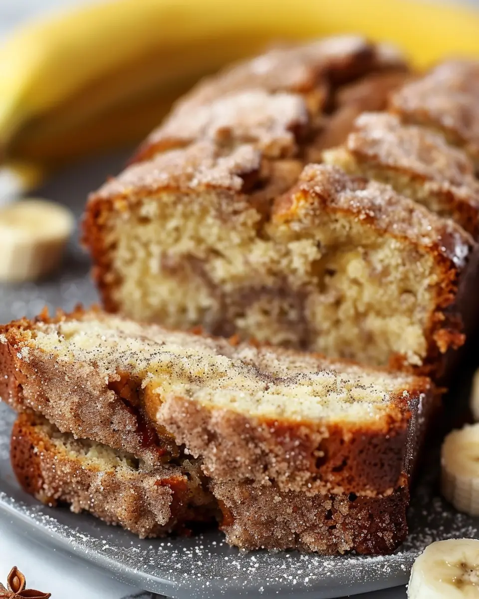 Snickerdoodle Banana Bread Recipe